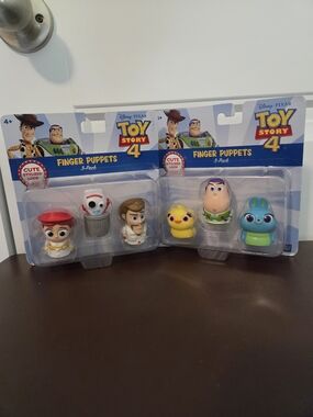 Toy Story 4 Finger Puppets 2 Nee In Box Sets